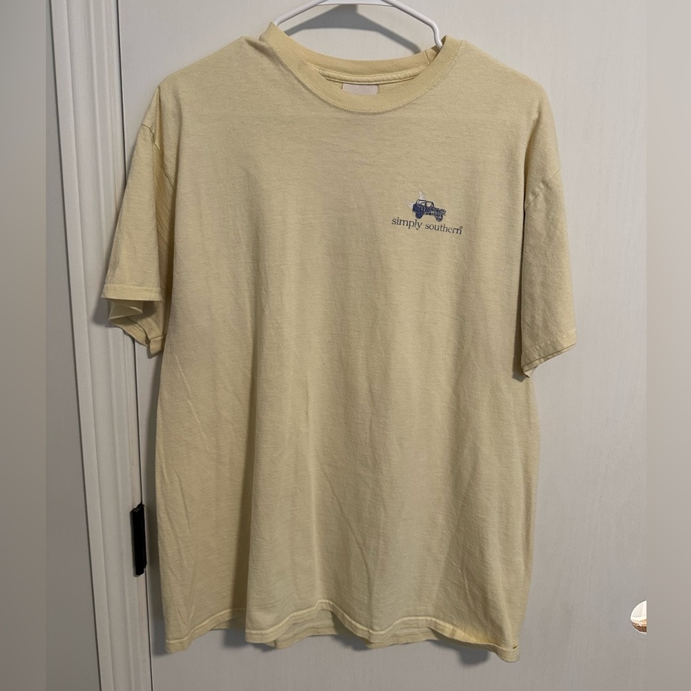 Simply Southern Light Yellow T-Shirt